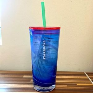 Starbucks Swirl Glass